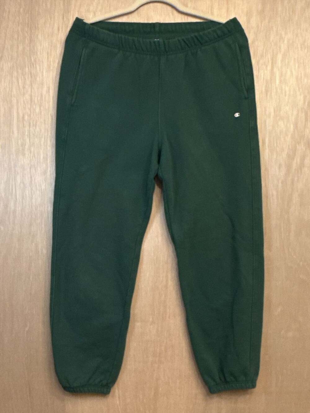 Champion Reverse Weave Forest Green Jogger Sweatpants Medium